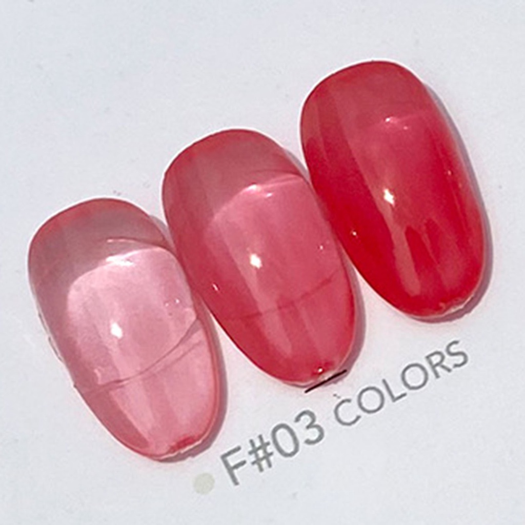 [Hàng mới về] Lọ gel sơn móng 8ml nhiều màu sắc trong suốt thời trang