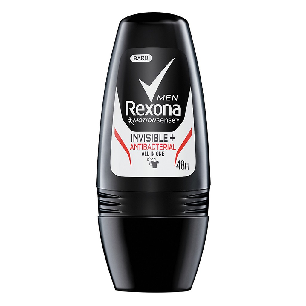 Lăn Khử Mùi Dành Cho Nam Rexona Men Invisible Antibacterial (45ml)