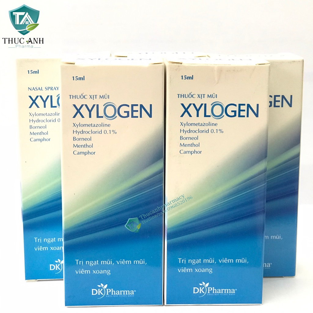 Dung dịch xịt mũi XYLOGEN Dược Khoa - Giúp thông thoáng mũi