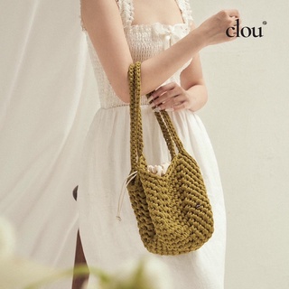 Túi đan móc thủ công clou - muffin bag large
