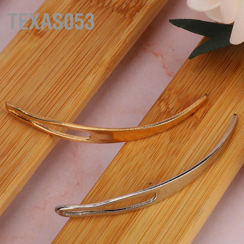 [Hàng mới về] Bộ 2 cái móc đan tạo kiểu tóc cuốn lọn dài