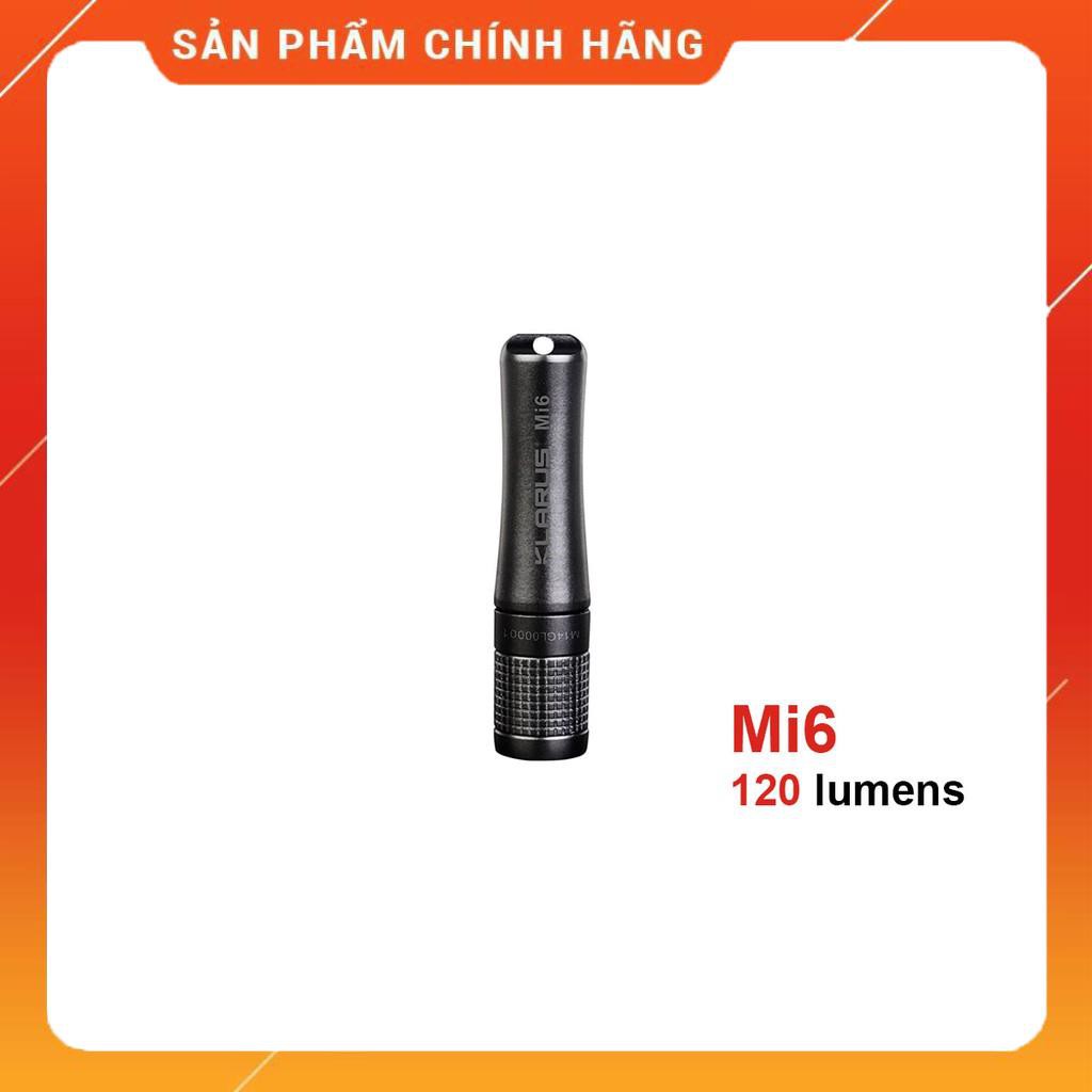 [HÀNG CHÍNH HÃNG] Đèn pin móc khóa mini KLARUS Mi6 sáng 120lm, chiếu xa 40m, dùng 1 pin AAA kèm theo