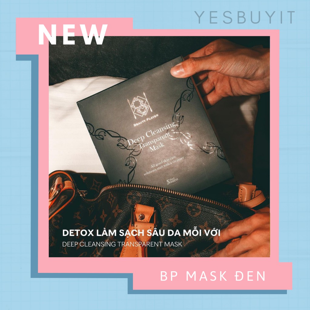 [HOT] Mặt Nạ Sạch Sâu Da Beauty Player