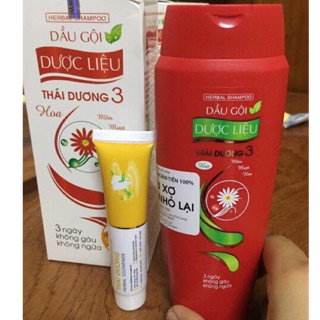 Dầu gội dược liệu Thái Dương 3