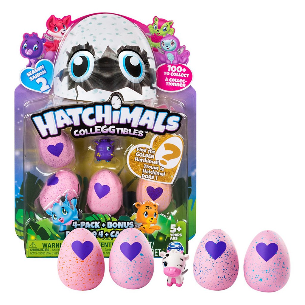 Bộ 4 Trứng Mini Hatchimals S2 6041338