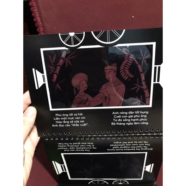 Sách chiếu bóng - Cinema book - Rạp chiếu phim trong sách - Cây tre trăm đốt