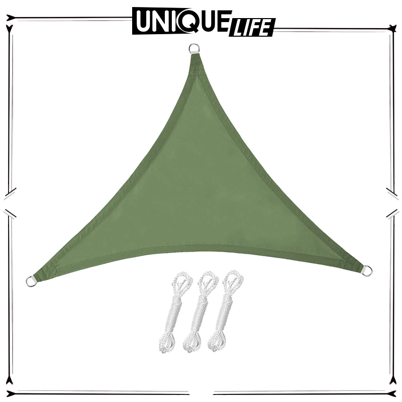 [Niuniu appliances]Sun Sail Shade Canopy Rectangle Triangle Oxford Cloth Shade Sail for Patio Deck Yard Backyard Outdoor Facility and Activities