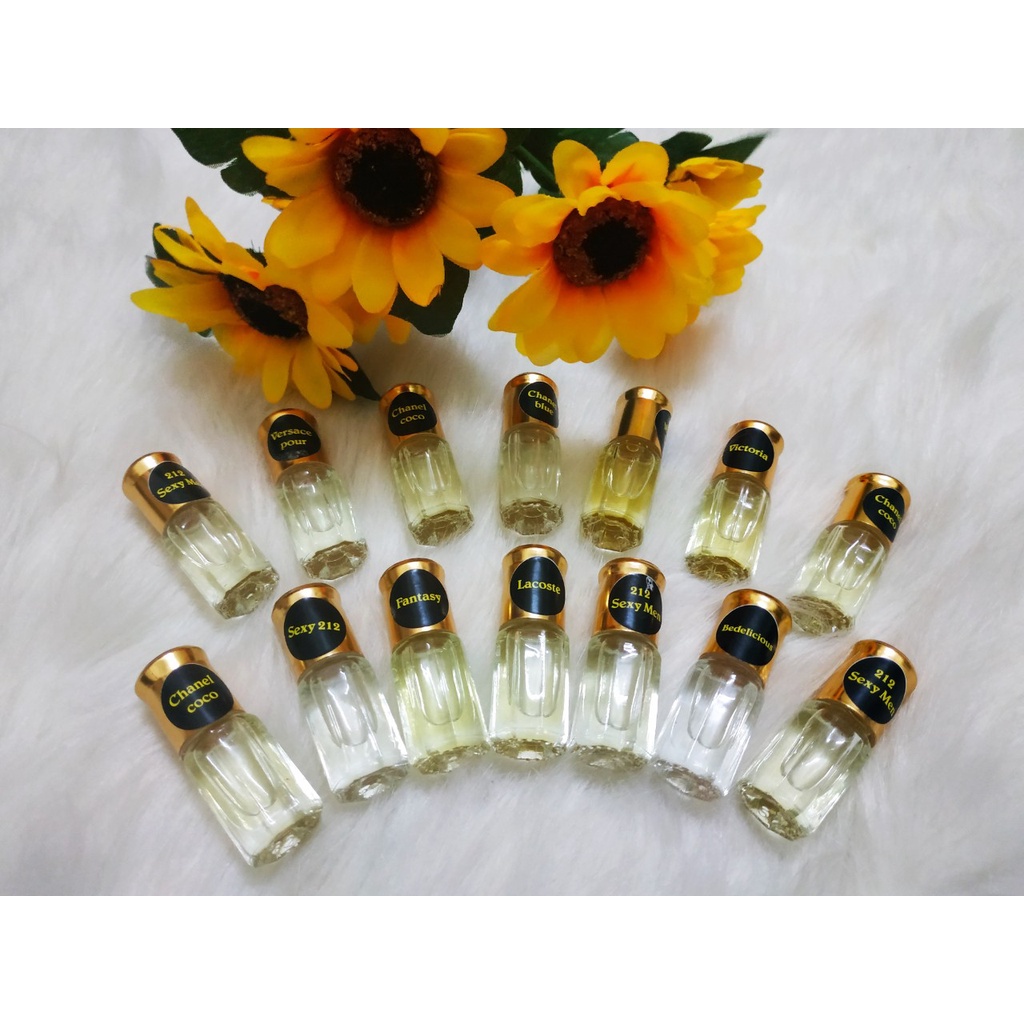 Tinh dầu nước hoa 💕FREESHIP💕 Tinh dầu nước hoa Dubai mini 5ml thơm lâu quyến rũ hàng loại A cao cấp