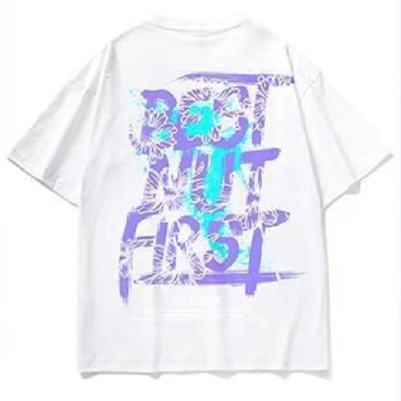 Áo Thun Tay Ngắn Dáng Rộng In Chữ M-8XL Thời Trang Mùa Hè Mới Cho Nam