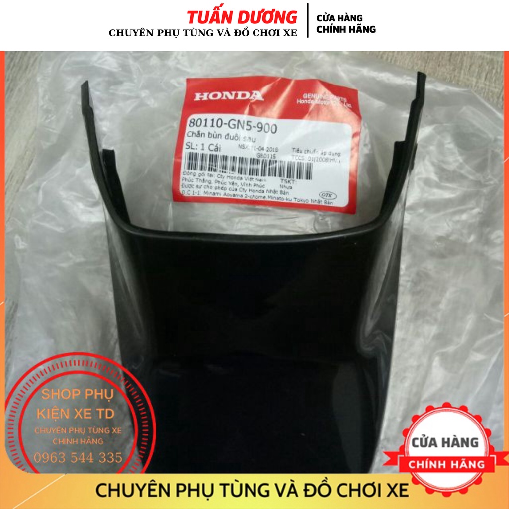 Chắn bùn sau xe DREAM [ CHÍNH HÃNG ]  lắp cho cả dream Việt và dream Thái chuẩn form zin theo xe