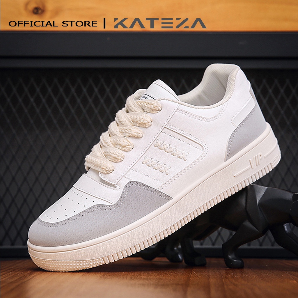 Giày sneaker nam KATEZAG63 đế bằng phối màu trẻ trung năng động dễ phối đồ full size
