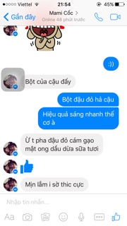 Bột đậu đỏ handmade dưỡng da