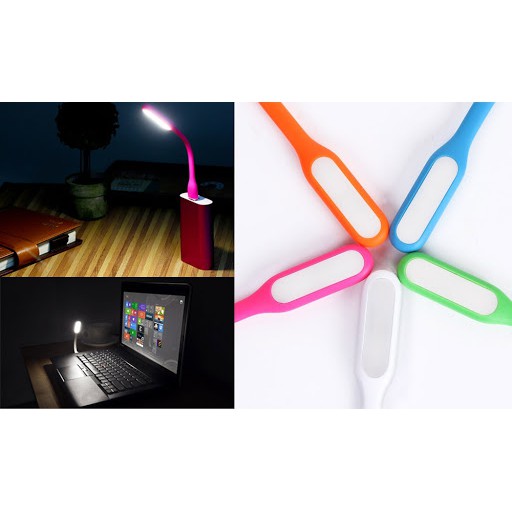 ĐÈN LED DẺO MINI CỔNG USB SIÊU SÁNG NHIỀU MÀU, cắm vào laptop,sạc dự phòng, củ sạc, làm đèn ngủ