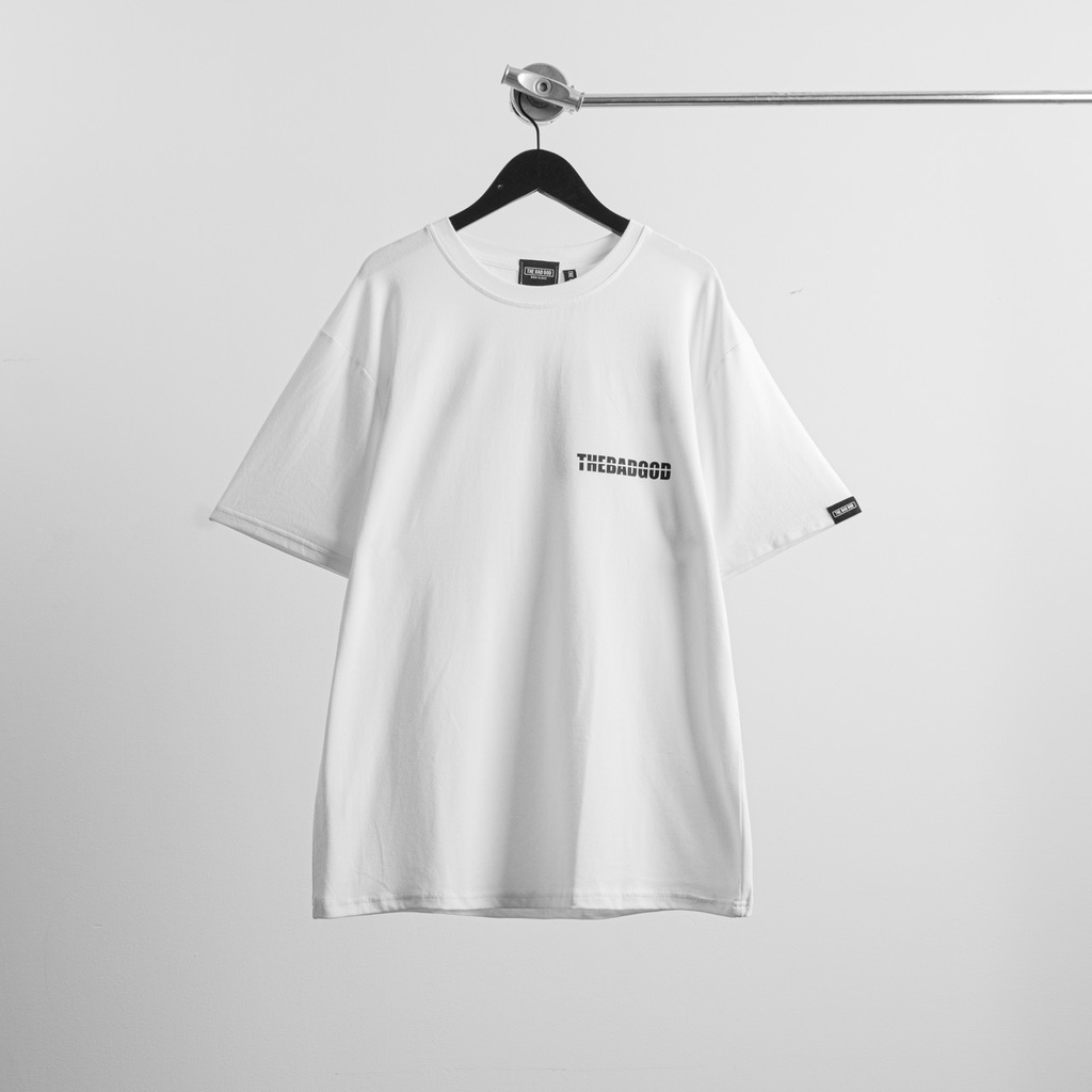 Áo thun tay lỡ The Bad God Dash Tee gạch ngang form nam nữ oversize unisex