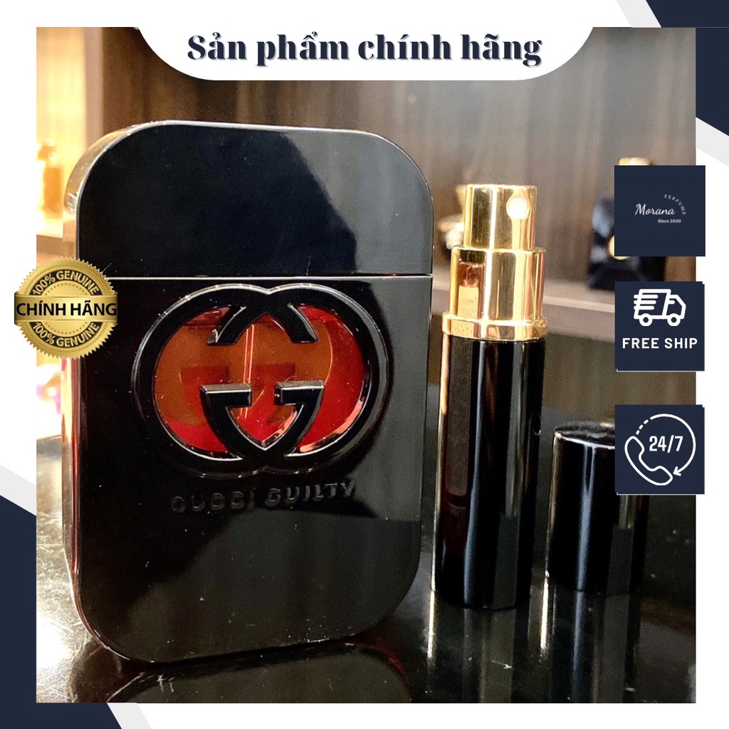 Mẫu thử nước hoa nữ Gucci Guilty Black for Woman 2ml,5ml,10ml