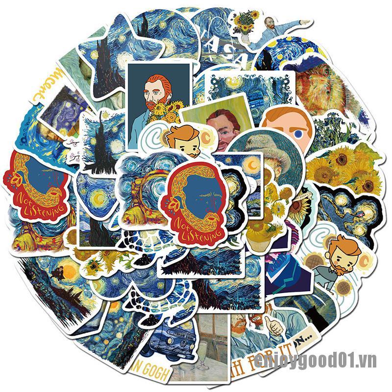 Bộ 40 Tranh Vẽ Van Gogh Độc Đáo Sáng Tạo