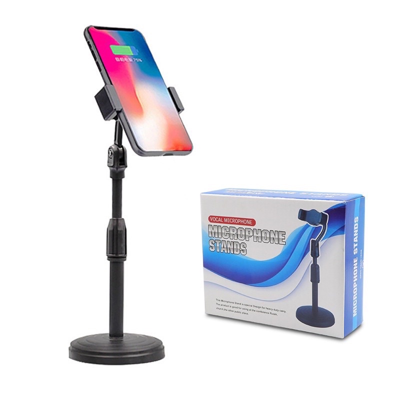 Giá Đỡ Điện Thoại, Gậy Livestream Xoay 360 Độ