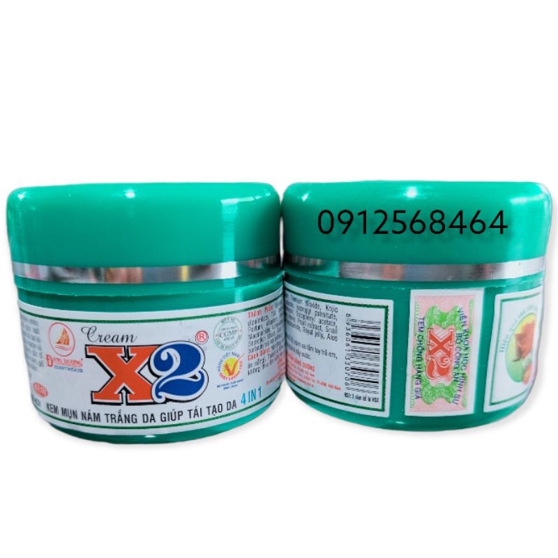 Kem Dưỡng Trắng Da Chống Nắng X2
