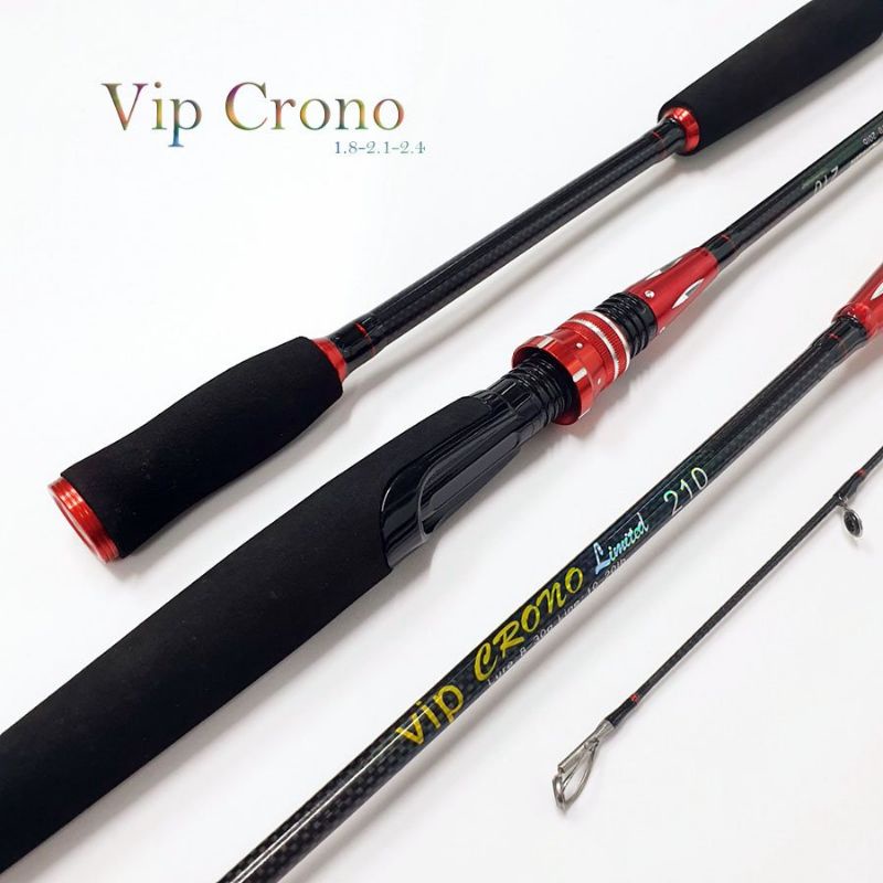 Bộ cần câu lure máy đứng Crono VIP +combo hộp mồi lure và dây câu