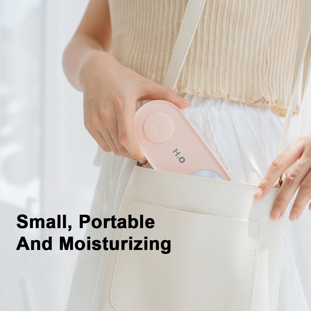 Máy Phun Sương Mini Thuần Phong Máy Xông Tinh Dầu Có Đèn Ngủ Sang Chảnh