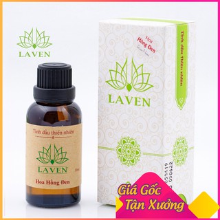 Tinh dầu hoa hồng đen Laven giúp thanh lọc không khí, chăm sóc da, giảm tình trạng dị ứng da, cân bằng hoocmon