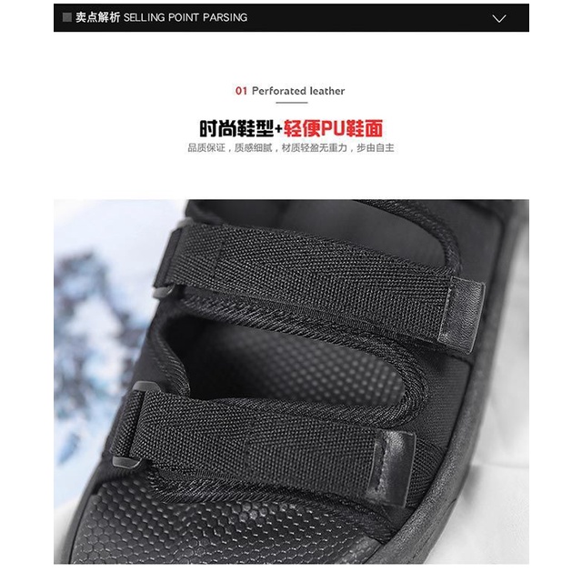 Dép sandal quai ngang học sinh nam nữ thời trang SPORT hàn quốc đi cực bền, êm chân chống trơn trượt tốt TH-87