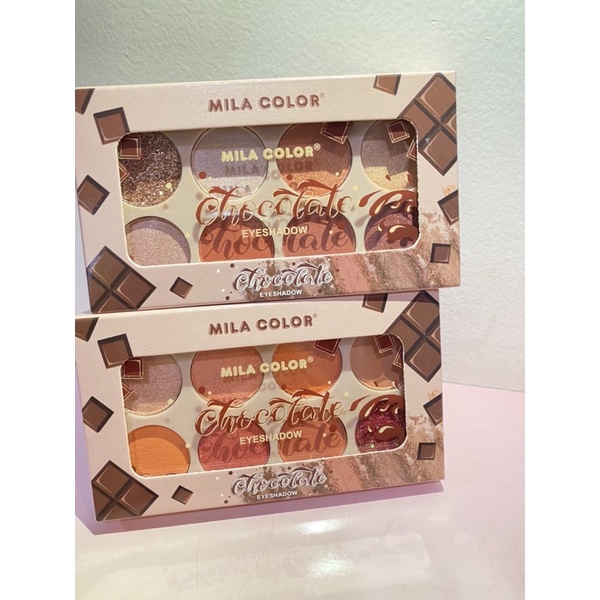 Màu mắt Mila Color Chocolate 8 ô