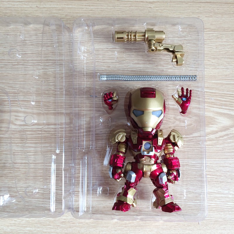 Mô Hình Nhân Vật Iron Man Phát Sáng Điều Khiển Bằng Giọng Nói