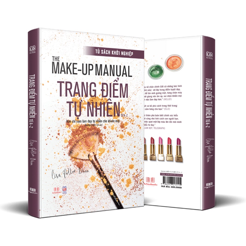 Sách The makeup manual - Trang điểm tự nhiên, học cách trang điểm từ a-z