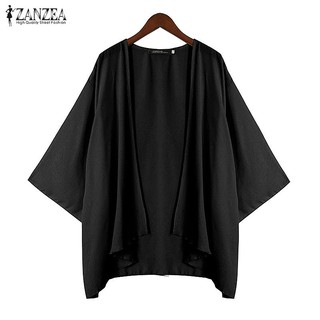 Áo Khoác Voan Ngắn Tay Phong Cách Kimono Trẻ Trung Thanh Lịch Dành Cho Nữ