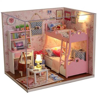 Bộ mô hình nhà gỗ DIY:Mood For Love 3012 -Tặng mic + keo dán