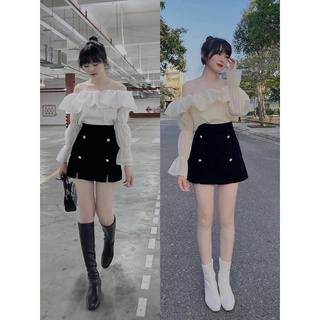 ÁO VOAN TƠ BẸT VAI