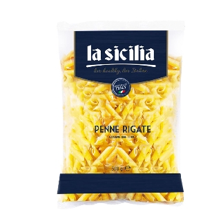 Nui Ống Xéo (Penne Rigate Pasta) La Sicilia - 500g