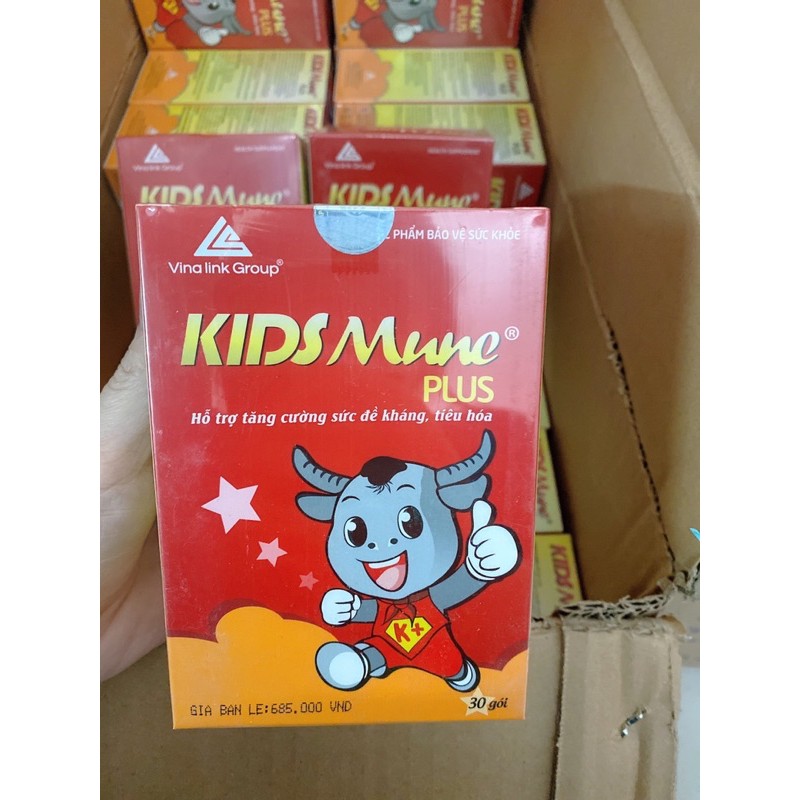 Thực phẩm chức năng Kidsmune plus vinalink , Kidsmun