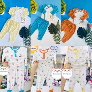[Avaler chính hãng] Bộ cài lệch, cài thẳng, cổ trụ nhiều mẫu cho bé sơ sinh (shop Chuongvang)