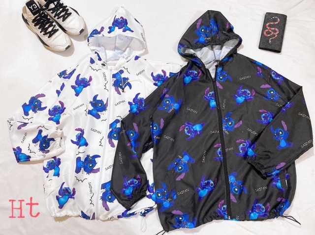 Áo gió Stich Chất liệu gió lì H2B868