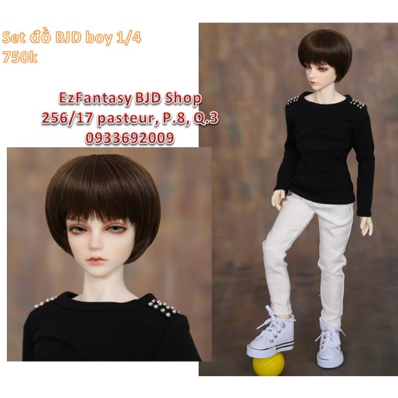 Bộ đồ búp bê BJD Nam 1/4