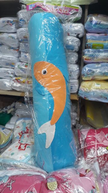 Gối ôm cara cho bé ( dài gối 60cm)