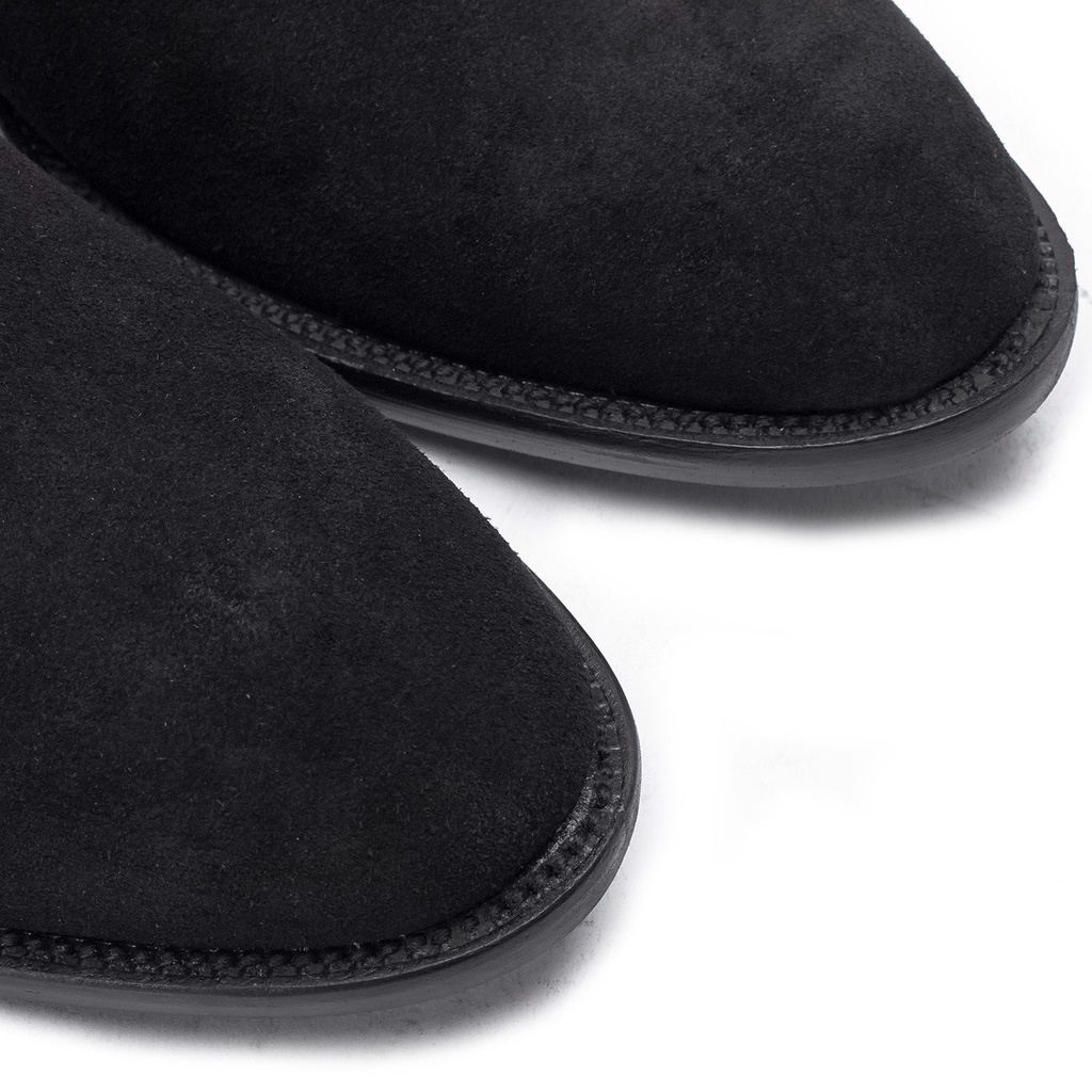 Chelsea Boot Nam Da Lộn, nâng chiều cao 7cm | BigBuy360 - bigbuy360.vn