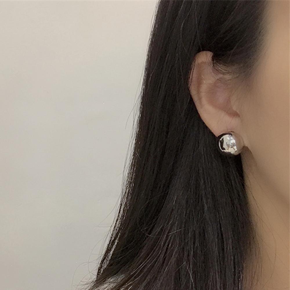 JARRED Bông Tai Kim Loại Màu Phản Quang Độc Đáo Thời Trang Cho Nữ