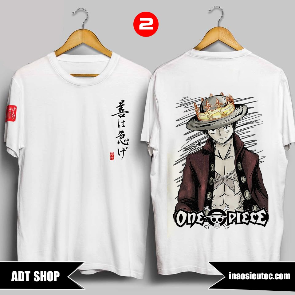 [SIÊU RẺ] BST MẪU ÁO ONE PIECE LUFFY ACE ZORO ĐẸP HOT GIÁ RẺ NHẤT