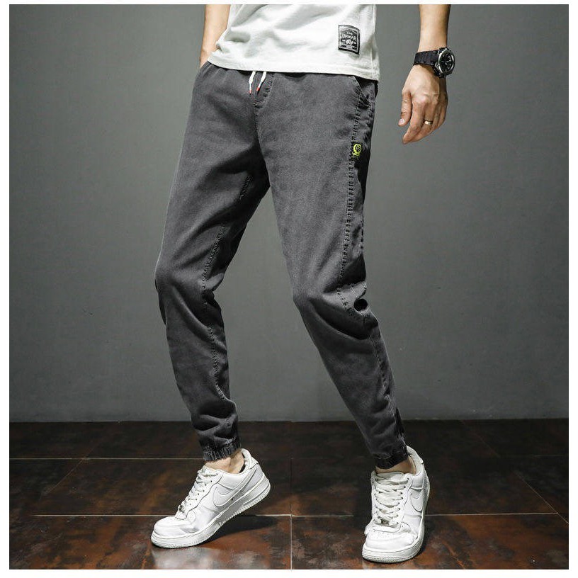 Quần Jean Nam Dáng Joger Trẻ Trung Vải Dày | BigBuy360 - bigbuy360.vn