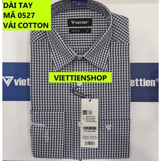 (0527 CRL) ÁO SƠ MI VIỆT TIẾN DÀI TAY CA RÔ