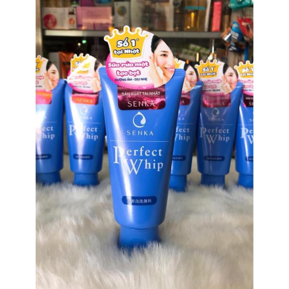 Sữa Rửa Mặt Senka Perfect Whip 120g - Nhật Bản - Mypham_hn