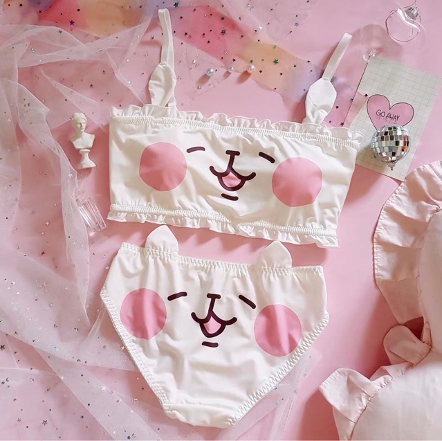 (Hàng order) Bộ đồ lót hình cute (ảnh thật)