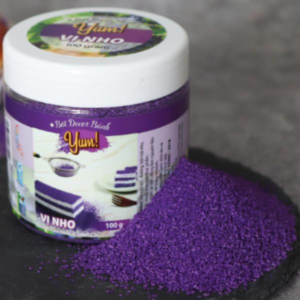 Bột rắc trang trí bánh, Bột ngũ cốc trang trí bánh Yum nhiều mầu sắc và hương vị nhà Beemart
