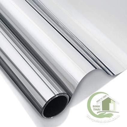Giấy dán kính một chiều chống nhìn cho cửa - giấy decal dán kính phản quang - khổ 1m có sẵn keo | BigBuy360 - bigbuy360.vn