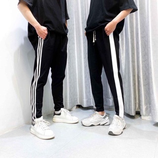 QUẦN JOGGER NAM NỮ THỂ THAO 1 SỌC,3 SỌC suông NAM NỮ 40kg - 100kg