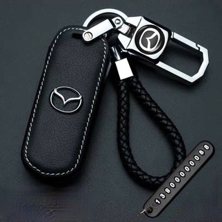 Bao da chìa khoá mazda 2,3,6 cx5,cx8 cao cấp