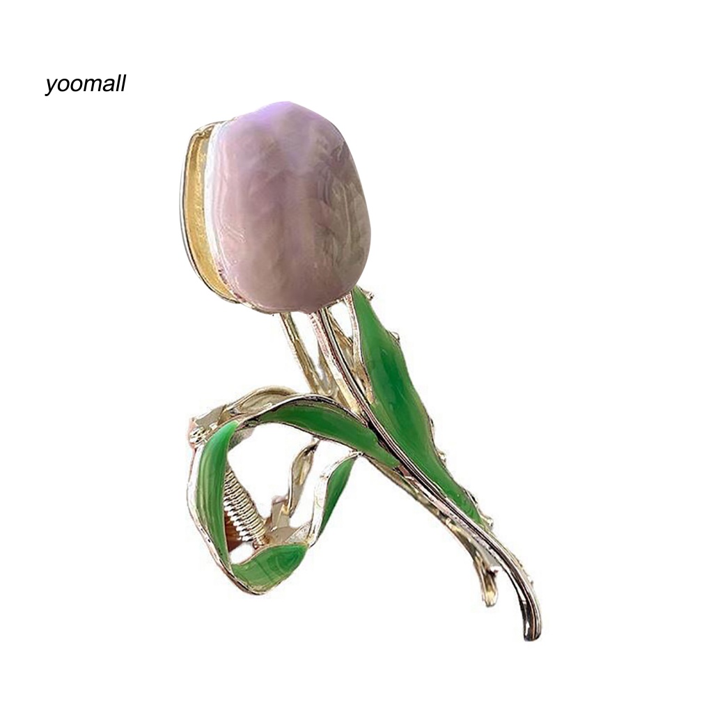 / Yo / Kẹp Tóc Kim Loại Hình Hoa Sang Trọng Thiết Kế Bó Hoa